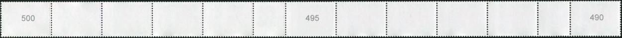 0.80€, Mi.Nr.3469II  ** 500er Rolle, Einzelmarke RA 11 2x EAN Code C , Nr. Type 3