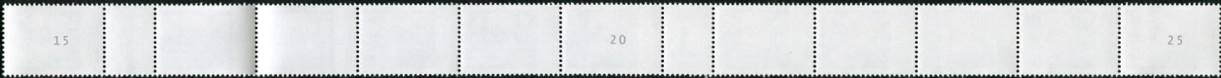1,90€, Mi.Nr.3474 ** 100er Rolle 11er Streifen 2x EAN Code B, 2-2-2stellig Nr. Typ 2, u-g-u