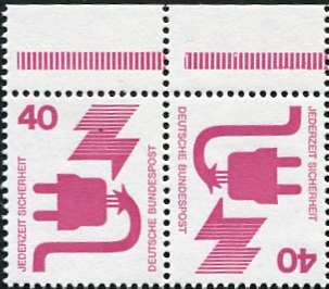 Bund ZDR K12b ** Oberrand aus MHB 19