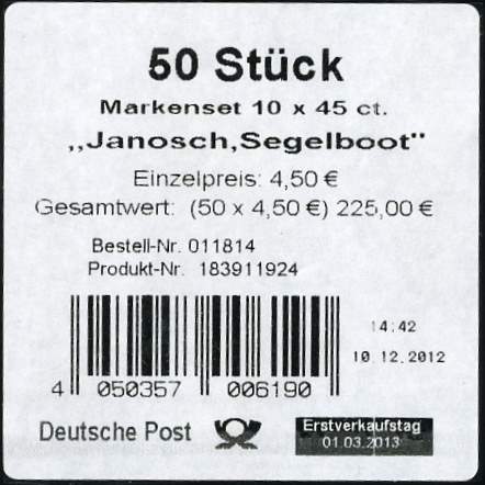 FB027 Verpackungslabel