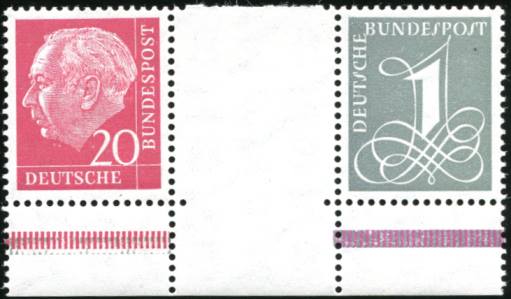 Bund ZDR WZ 16 b X ** Unterrand