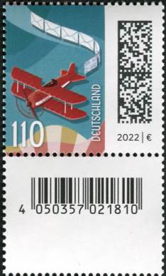 bu110_DMC_SZ1_3671 II1.jpg_1 1,10€, Mi.Nr.3671 II ** 2. Auflage, SZ1 mit 2stelliger gerader Nr.