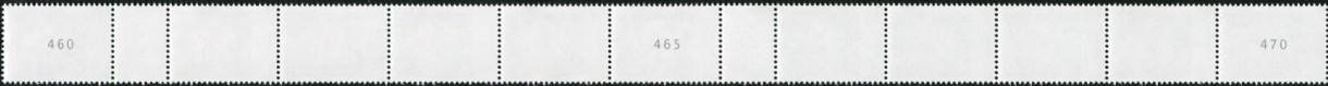 0,10€, Mi.Nr.3314 **  500er Rolle 11er Streifen 2x EAN Code A, Nr. Typ 2, 3-3-3stellig Nr, g-u-g