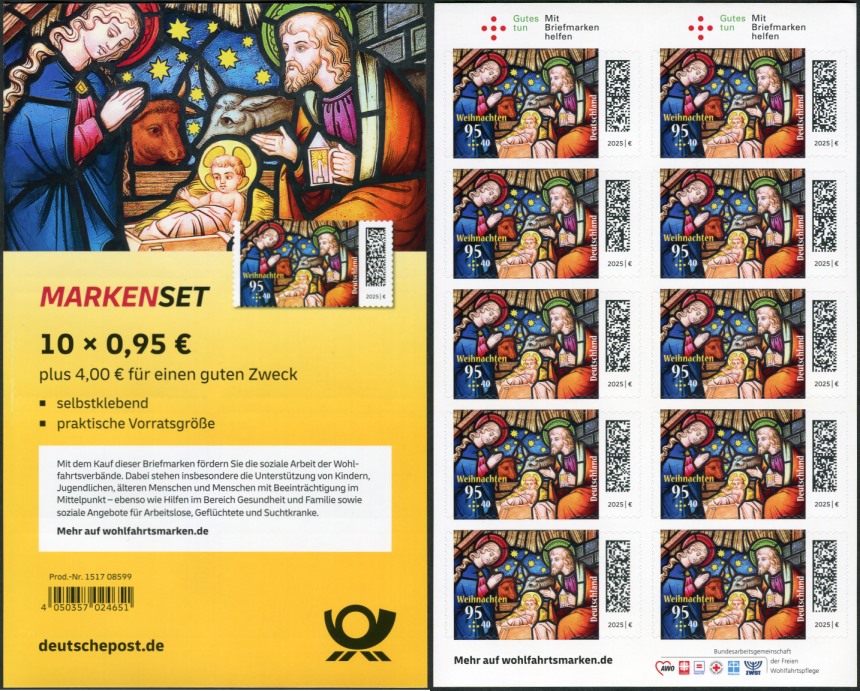 FB 151 ** mit DMC Code, Produkt Nr. 1517 08599,  Druck RJE