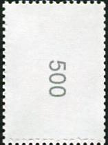 0.80€, Mi.Nr.3469II  ** 500er Rolle, Einzelmarke RA 1 ohne EAN Code C , Nr. Type 3