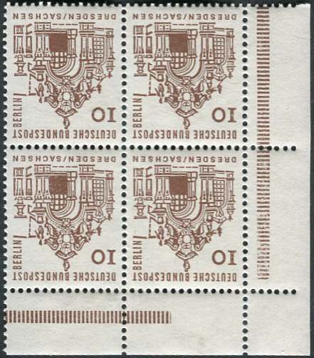 be_ER 4b.4_G-A_4er-Block.jpg_1 Berlin ZDR ER4.b4 G/A ** Eckrand unten rechts