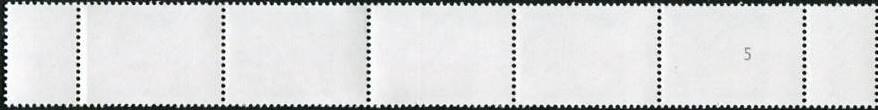 1,00€, Mi.Nr.3365 **  200er Rolle RE 5er Streifen, 2x EAN Code A; Nr Type 2