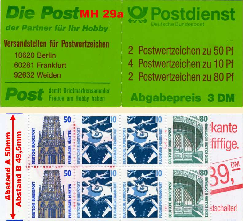 MH 29Ia ** B 49,5mm, NH MH 29Ia ** B 49,5mm, NH