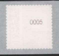 1,00€, Mi.Nr.3653 II ** 5000er Einzelmarke mit 1stelliger Nr. (000)5