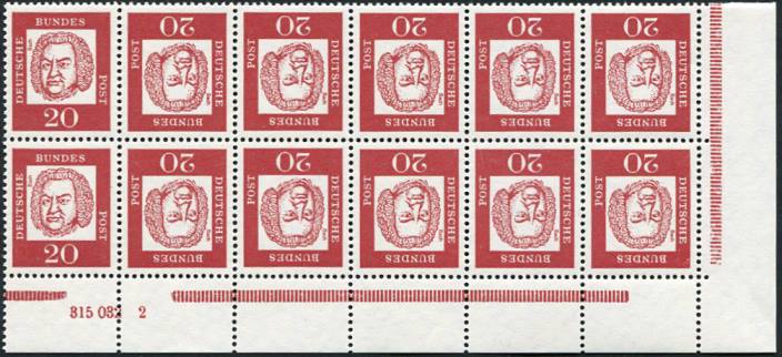 bu-hbl14b_rlv4b.jpg_product H-Blatt 14B RLV IVb ** Eckrandstück aus MHB mit HAN