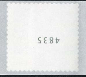 0,70€, Mi.Nr.3678 II ** 5000er Rolle Einzelmarke Nr. kopfstehend,4stellig ungerade