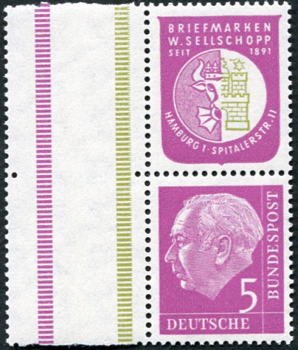 Bund ZDR S 41 ** mit PLF I, mit Zwischensteg