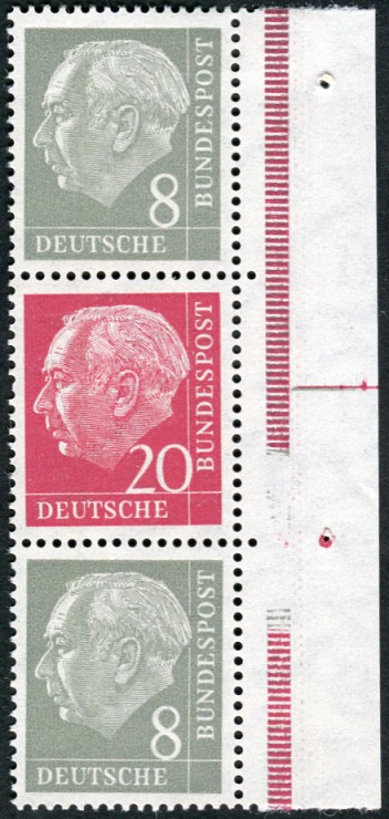 Bund ZDR S50 X ** Seitenrand rechts mit RLV unterbrochen