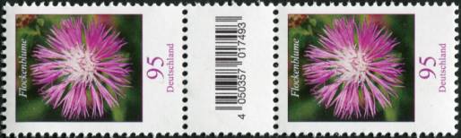 bu095_3470_sz2b_500er_rolle.jpg_1 0,95€, Mi.Nr.3470 ** 500er Rolle SZ2 mit 2 stelliger Nr. gerade, EAN Code B, Nr. Typ 2