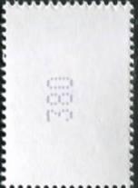 bu_nr_typ1_3stellig_gerade_500er.jpg_1 0,95€, Mi.Nr.3470 ** 500er Rolle Einzelmarke mit 3 stelliger Nr. gerade