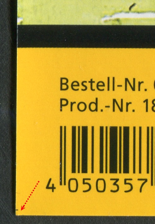 FB037 ** Markierungsstriche DS, li, u, w + s