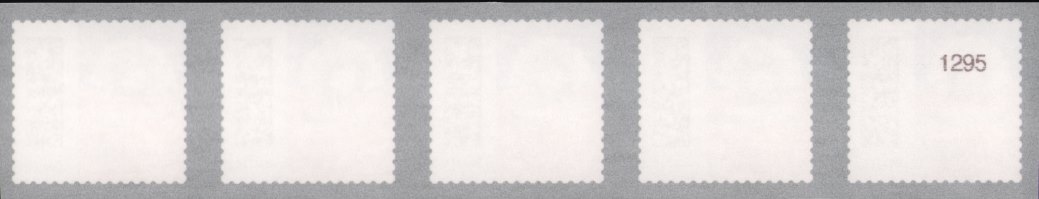 0,32€ , Mi. Nr. 3711 **, 5er Streifen mit 4stelliger Nr. ungerade , 5000er Rolle