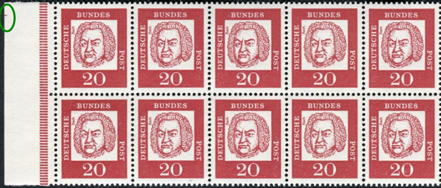 H-Blatt 14B RLV Ia ** + Markierungsstrich oben