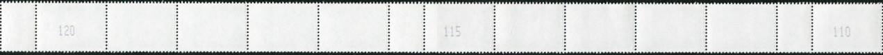 2,70, Mi.Nr.3475I **  200er Rolle 11er Streifen 3x EAN Code A, 3-3-3stellig Nr. Typ 2, g-u-g