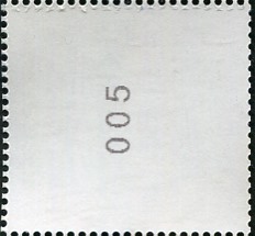 0,10€, Mi.Nr.3723 **, SZ2, Nr. 005, Druck RJE, Neues EAN Feld