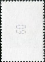 0,85€, Mi.Nr.3116 ** 200/500er Rolle, Einzelmarke mit 2 stelliger Nr. gerade