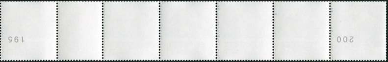 0,50€, Mi.Nr.3714II **  200er Rolle  RA 6er, 1 mal EAN Code,