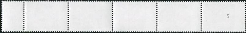 1,55€, Mi.Nr.3472 **  500er Rolle RE 5er Streifen, 1x EAN Code A; Nr Type 2