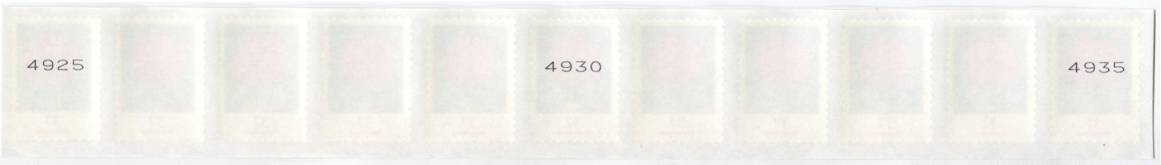 0,32€, Mi.Nr.3662K **  11er RA,  bildgleich ausgerichtet, 5000er Rolle