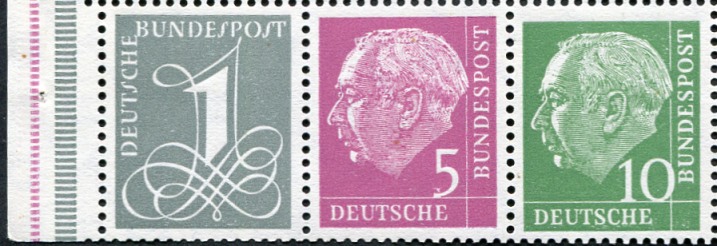 Bund ZDR W18 YI ** Rand mit RLV III