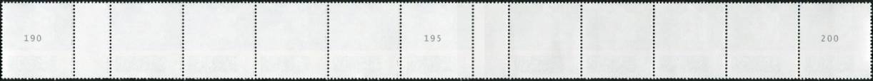 0,05€, Mi.Nr.3644 I **  200er Rolle RA 11er Streifen, 2x EAN Code