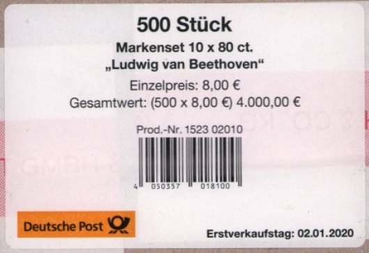 MH 116 500er Label.jpg_1 MH 116 Verpackungslabel 500er