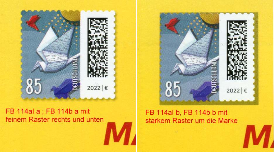 FB 114b b  ** mit DMC Code,  Prod. Nr. 1620 20157