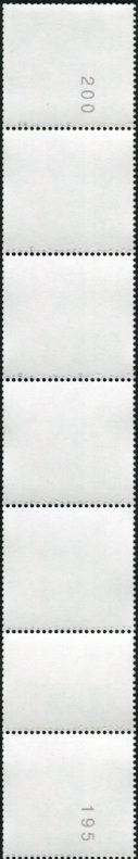 1,10€, Mi.Nr.3671 II ** 1. Auflage, RA 6, 1x EAN Code, Nr. 3stellig von links lesbar