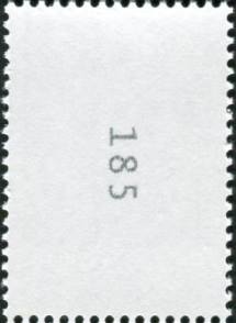 0,10€, Mi.Nr.3314 **  200er Rolle SZ2 mit 3 stelliger Nr. ungerade, EAN Code A, Nr. Typ 2