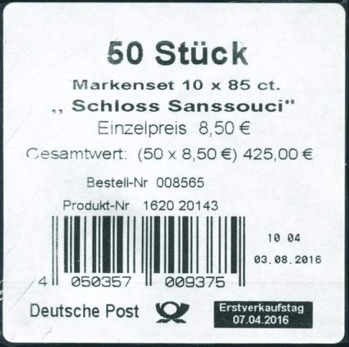 FB056 Verpackungslabel