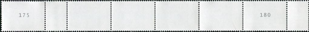 2,70, Mi.Nr.3475I **  200er Rolle 6er Streifen 2x EAN Code A, 3-3stellig Nr. Typ 2