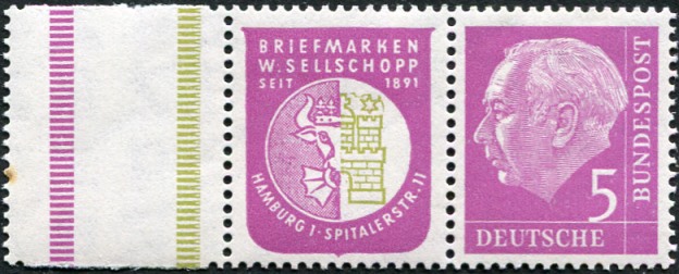 Bund ZDR W8 + PLF II ** mit Zwischensteg