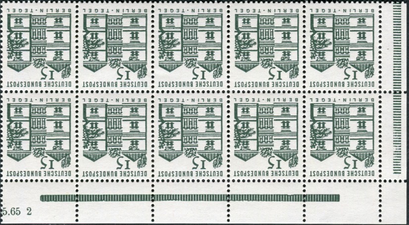 H-Blatt 15 RLV IVb ** Ecke rechts unten mit Teil HAN