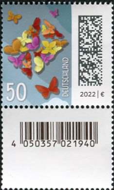 0,50€, Mi.Nr.3714 II **, SZ1, Nr. 005 , Druck RJE