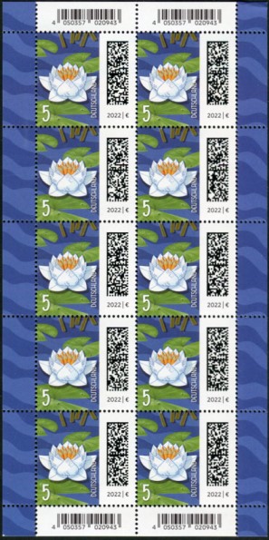 005_bu_3644_bo_kompl4.jpg 5Cent Welt der Briefe 10er Bogen, Bundesdruckerei ( BDB )