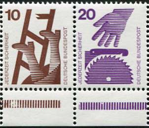 Bund ZDR W38 ** Unterrand dgz