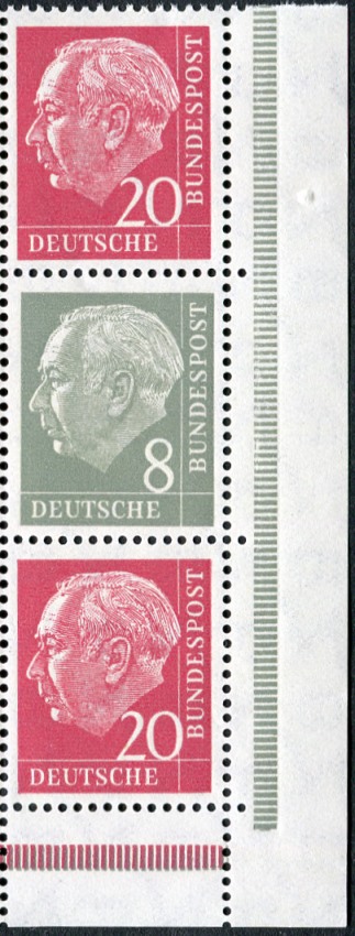 Bund ZDR ER5.4, S52 YI.I ** Eckrand unten rechts