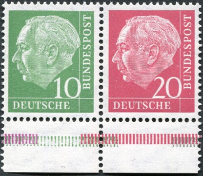 Bund ZDR W21 X d ** Unterrand