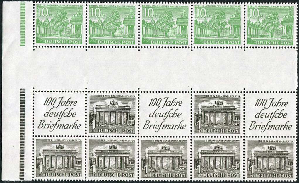 be_bogenteil_w2+SZ1b+SZ2B.jpg_2 Berlin ZDR W2 ** Bogenteil mit SZ1b+SZ2b