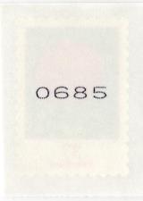 0,37€, Mi.Nr.3663K **  EZM ungerader 3stelliger Nr. , bildgleich ausgerichtet, 5000er Rolle