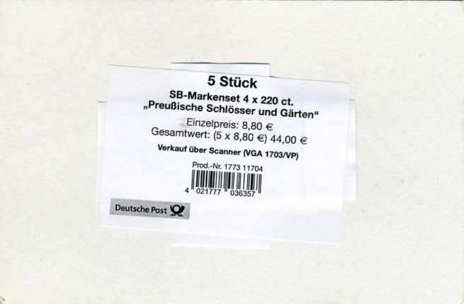 MH 059II SB Verpackungslabel 