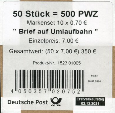 FB 119aIII Verpackungslabel, Druck GDL