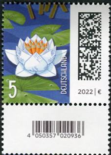 0,05€, Mi.Nr.3644 I **  SZ1 mit 2 stelliger Nr. gerade, EAN Code 0,05€, Mi.Nr.3644 I **  SZ1 mit 2 stelliger Nr. gerade, EAN Code