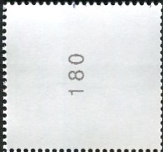 0,10€, Mi.Nr.3723K **, SZ2, gerade Nr. 2 oder 3 stellig , Druck RJE, DMC Code kopfstehend
