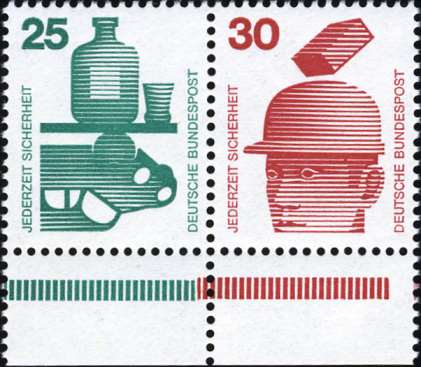 Bund ZDR W45 ** Unterrand